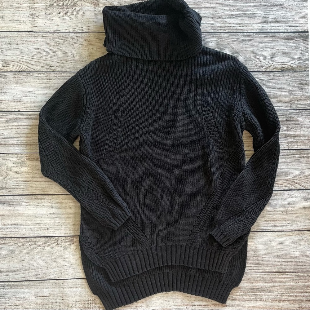 Bcbgeneration Turtleneck Tunic Oversized Sweater - image 6